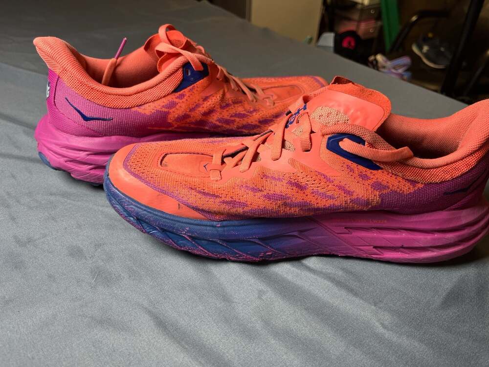 HOKA One One Speedgoat 5 Women's Trail Running Shoes Athletic - Picture 8 of 14
